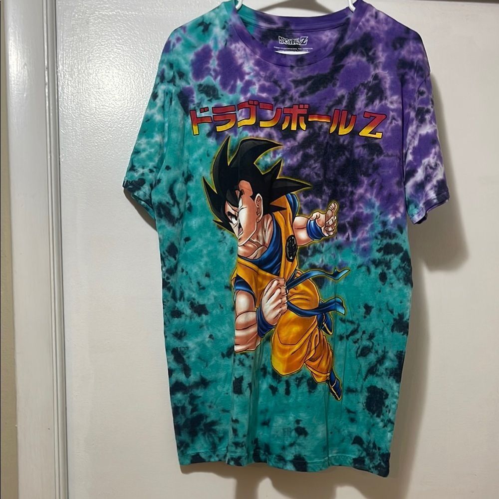 Dragon Ball Z Tie-Dye T-Shirt size large